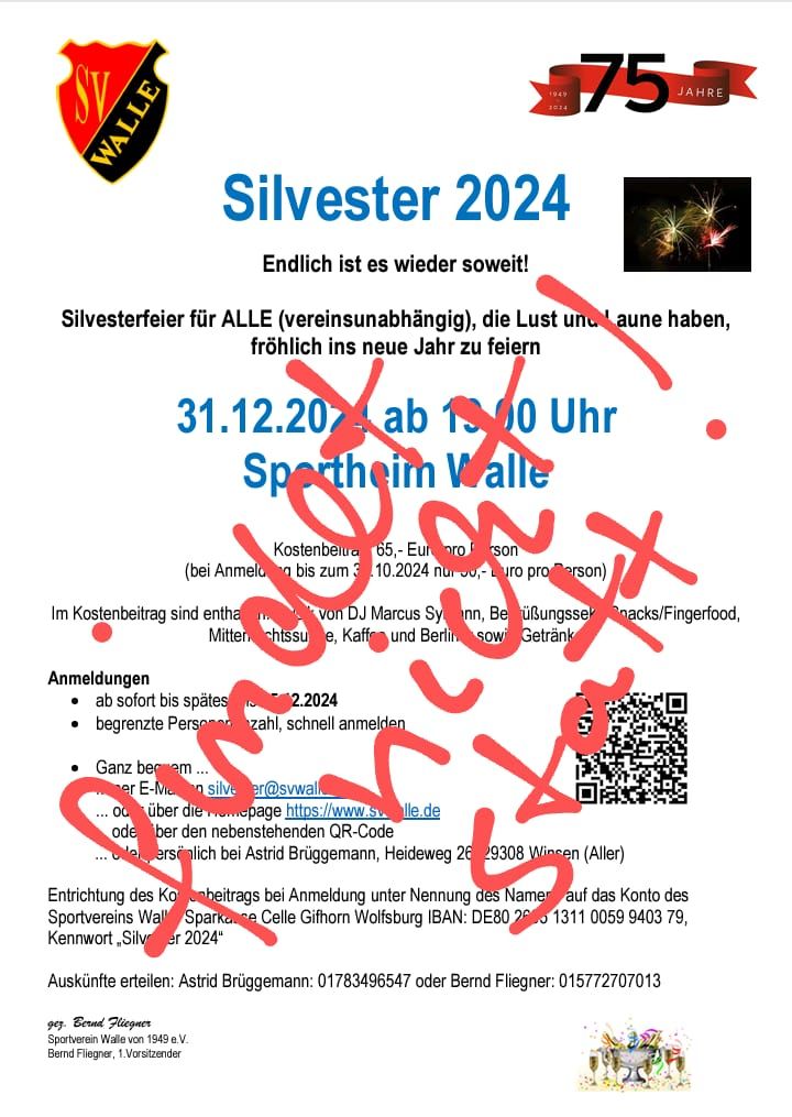 Silvesterplakat 2024